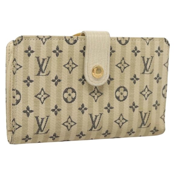 LOUIS VUITTON Mini Lin Croisette Porte Monnaie Viennois M95659 LV Auth 135437 - Picture 7 of 15